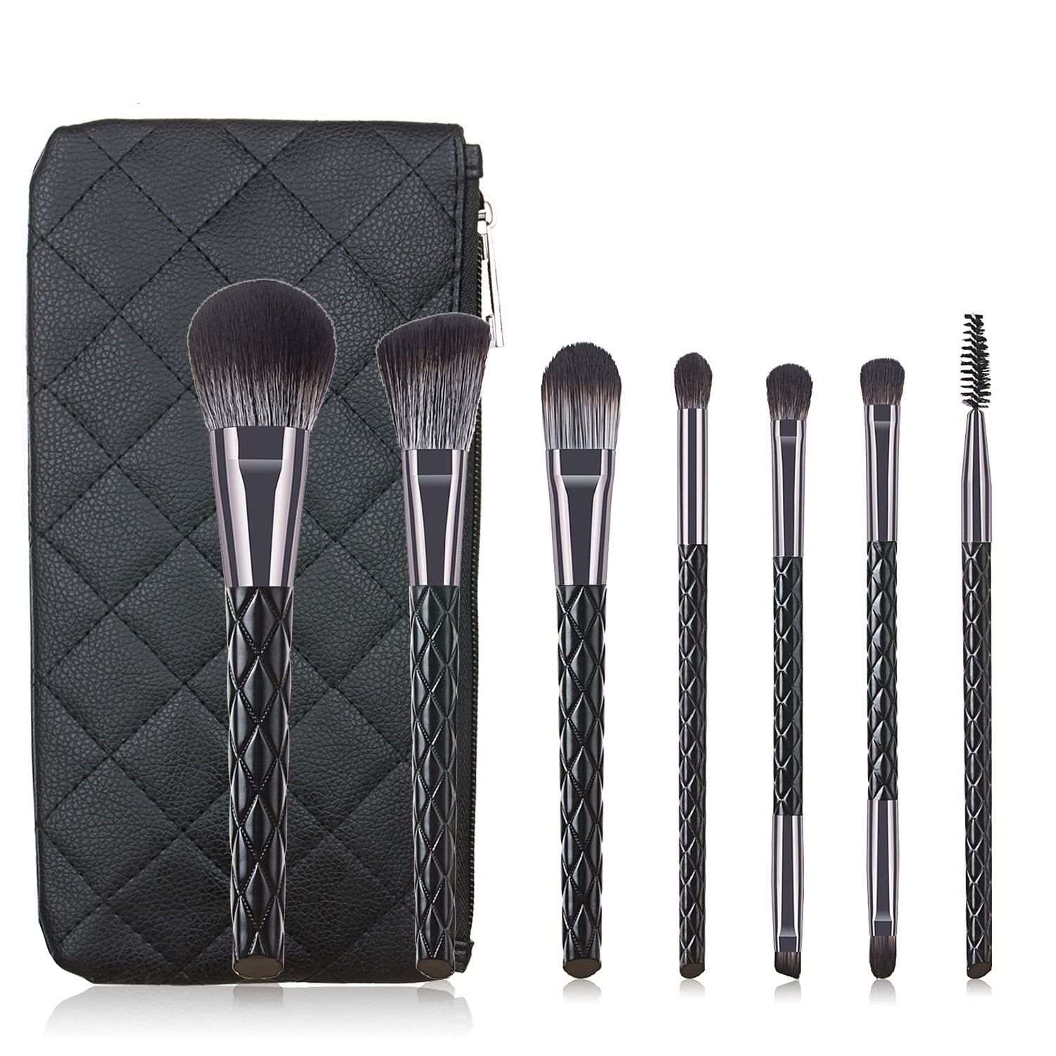 7 Pieces Classy Brush Set With Bag