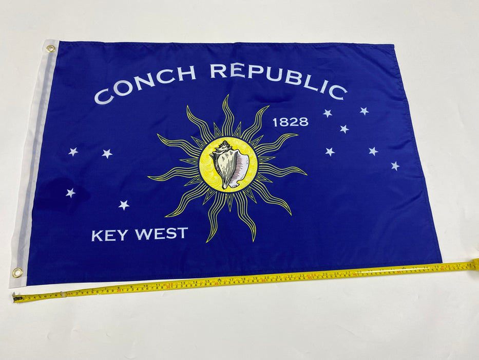 2' x 3' Conch Republic Independence Flag from Key West, Florida - 100% Polyester