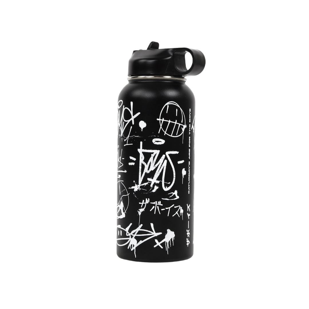 Omori anime boy black' Insulated Stainless Steel Water Bottle