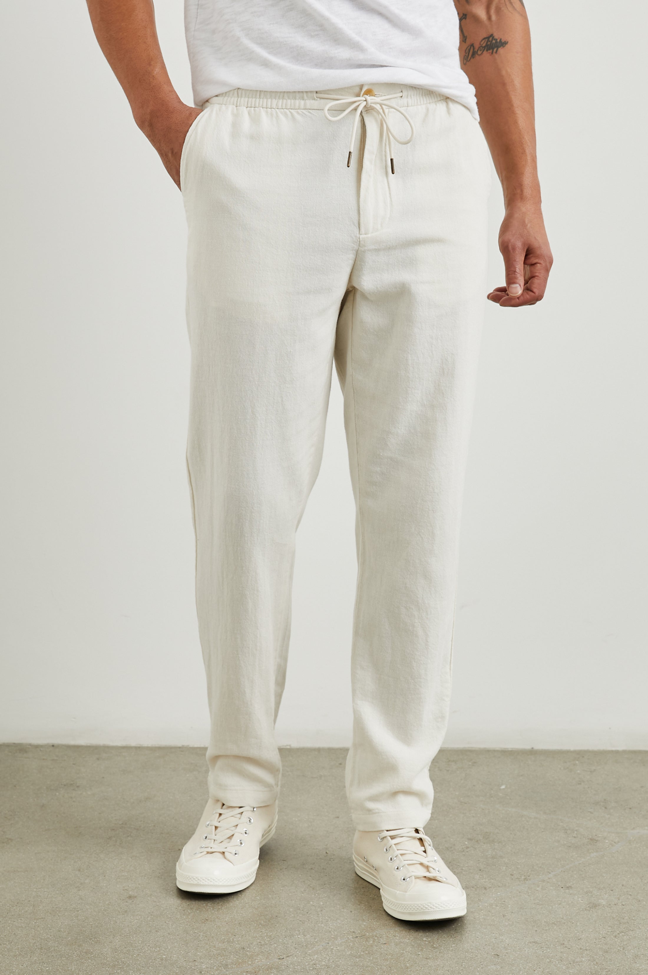 CALLUM PANT - ECRU