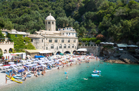 Abtei San Fruttuoso, Urlaub Italien Strand Baden Ausflüge rund um Cinque Terre