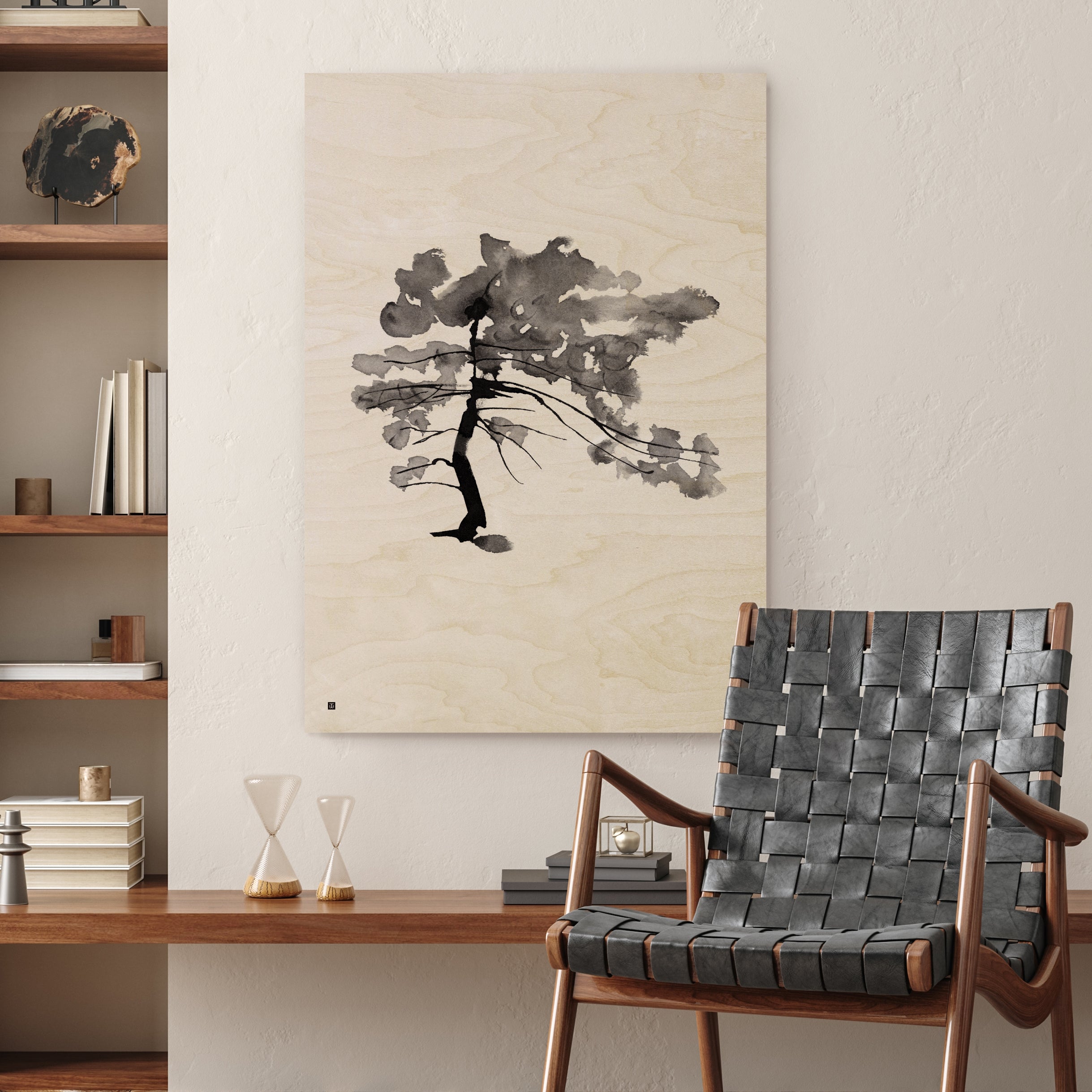 Teemu Järvi - Pine Tree - Plywoodprint product image