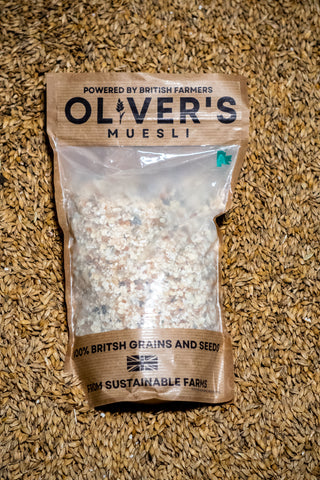 healthy sustainable muesli british grains seeds organic farming regenerative farming suffolk localproduce