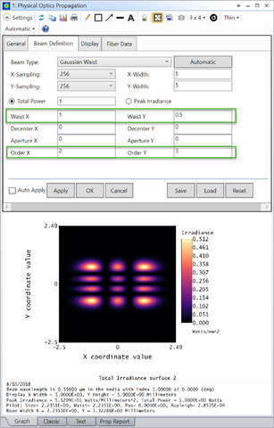 ZEMAX软件技术应用专题：在 OpticStudio 中模擬高階雷射光束