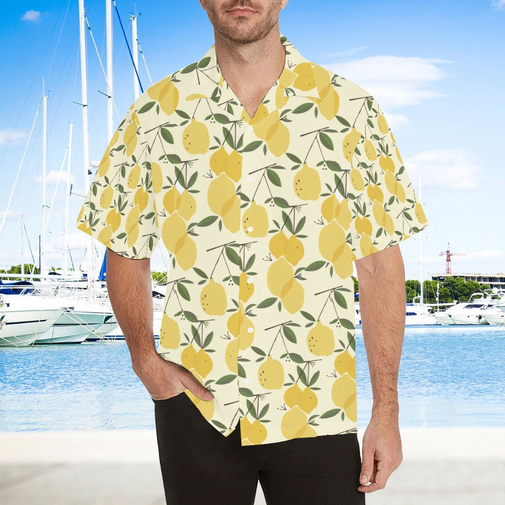 lemon hawaiian shirt