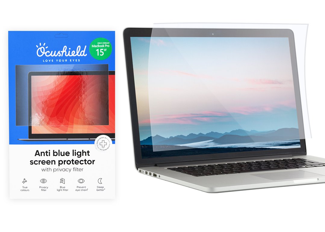 Limited Tæmme Himlen Anti blue light screen protector for MacBook Air & Pro – Ocushield  Philippines