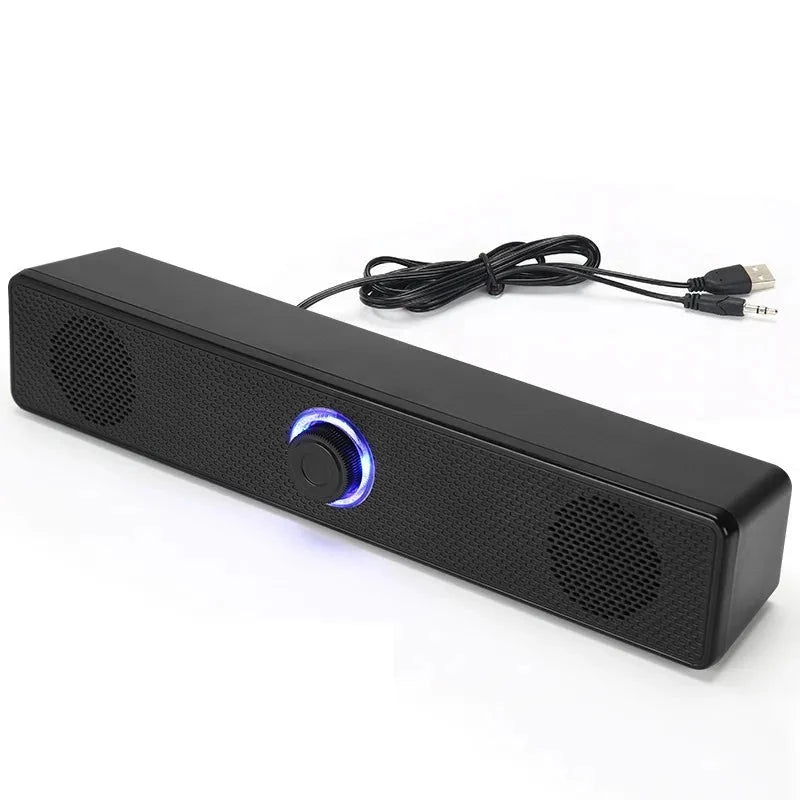 4D Surround Soundbar Computer Speaker