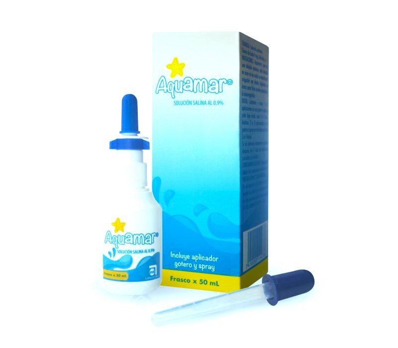 Movilizar Kilimanjaro Sollozos Aquamar (Solución Salina 0.9%), Frasco x 50 mL – Farmacia Nacional
