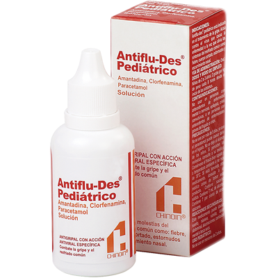 Antiflu-des Gotas Pedi.(Amantadina,Clorfe.,Aceta) – Farmacia Nacional