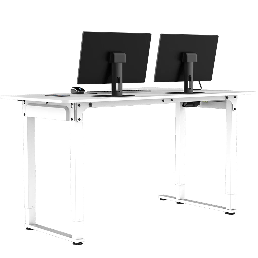 MotionGrey - - Ergo2 Series L Shape Standing Desk with Tabletop image 1