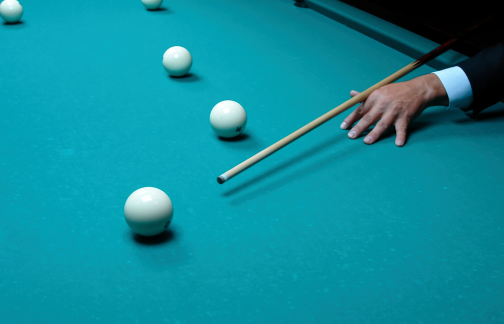 forearm pool cue guide