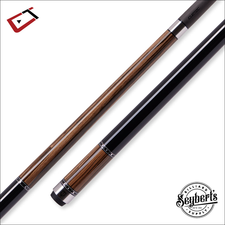 Cuetec Cynergy Truewood Walnut II Leather Wrap Play Cue