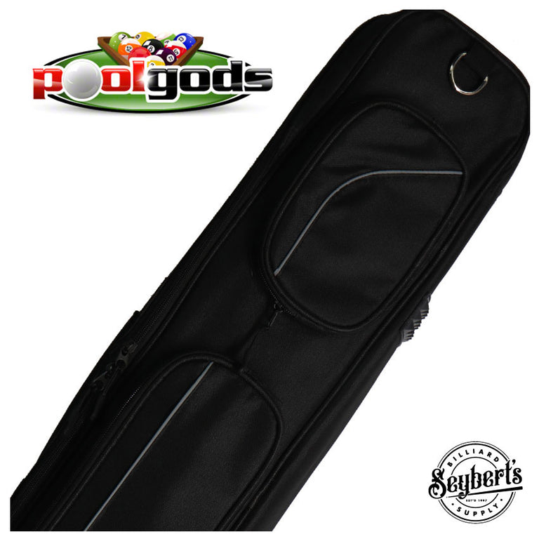 Turnlock Pool Cue Case - 2 Butt/4 Shaft - Black – D&L Billiards