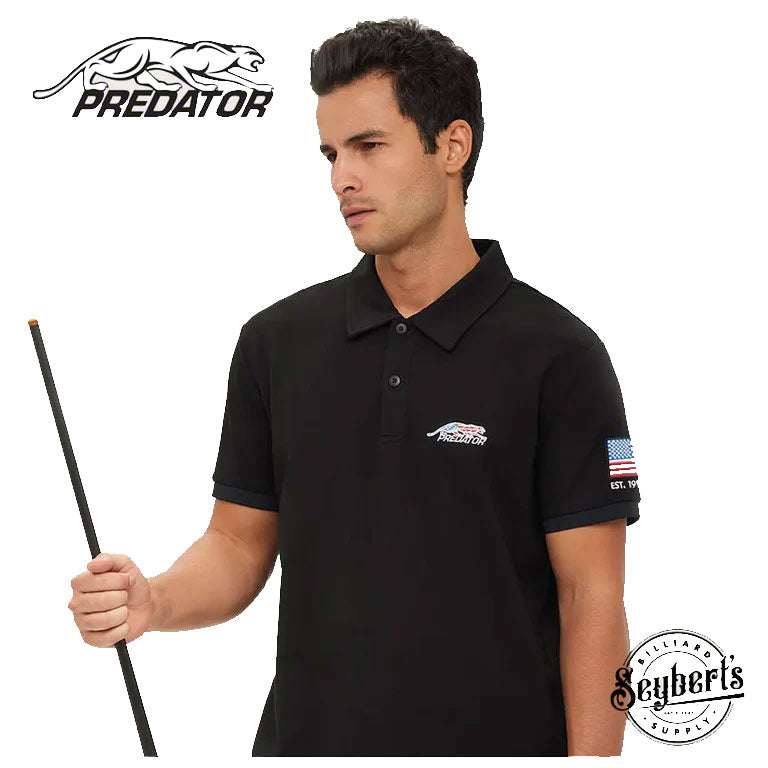 Predator Women's Fusion Black/White Sports Collar Jersey - Seybert's  Billiards Supply