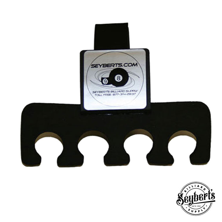 Pool Cue Holders - Seybert's 3 Place Pool Cue Rest. - Seybert's