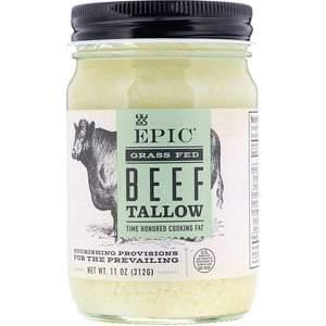 Epic Bar, Grass Fed Beef Tallow, 11 oz (312 g)