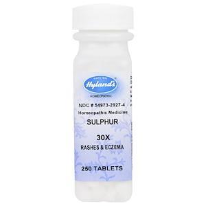 Hyland's, Sulphur 30X, 250 Tablets