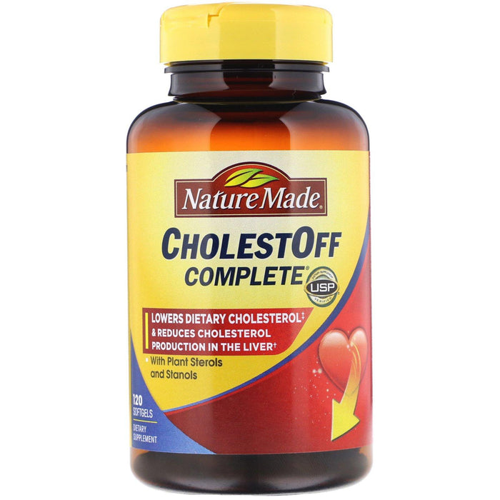 Nature Made, CholestOff Complete, 120 Softgels - HealthCentralUSA