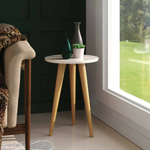 Mueble Tocador con Espejo + Piso, Color Rovere — Mudango Deco