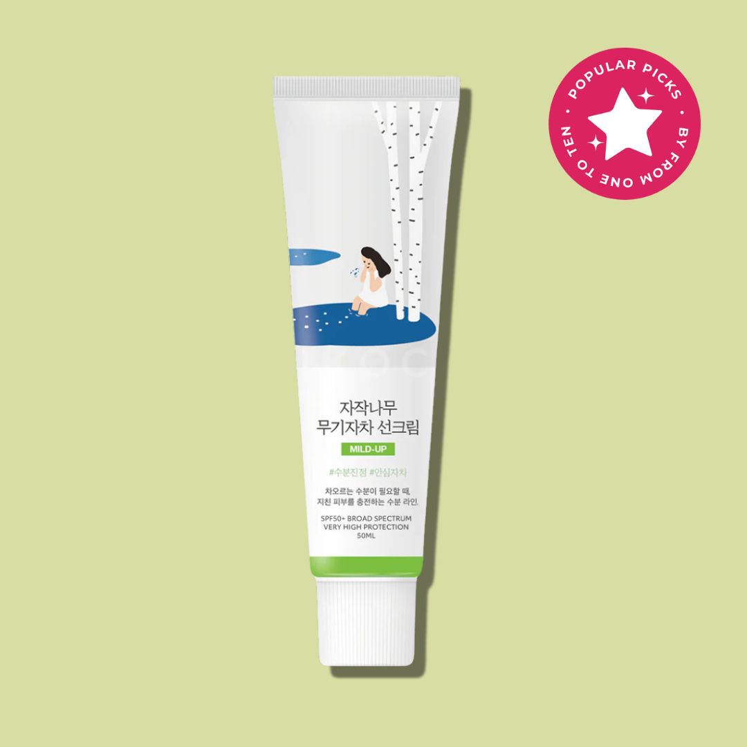 ROUND LAB Birch Juice Moisturizing Mild-Up Sunscreen SPF 50+ PA++++ (50ml)