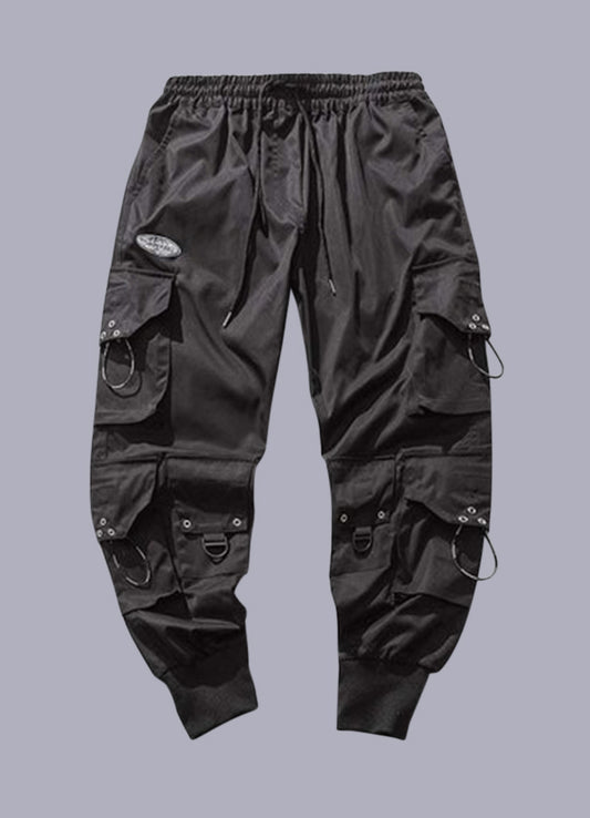 Buy Urban Edge Black Cargo Pants By weave wardrobe at Best Price