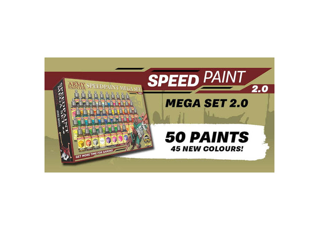 The Army Painter Speedpaint Mega Paint Set 2.0 – Gap Games
