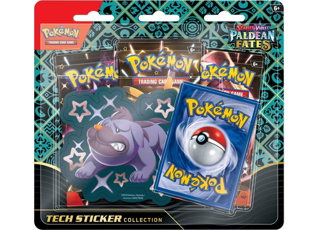 Pokemon Trading Card Game: Paldean Fates Tech Sticker Collection