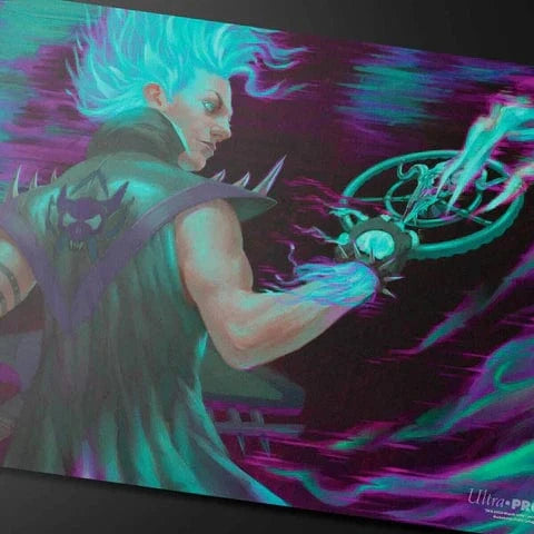 Ultra Pro Aetherdrift Winter, Cursed Rider Playmat for Magic: The Gathering