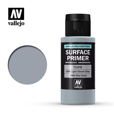 Vallejo Surface Primer - USN Light Ghost Grey (60ml)