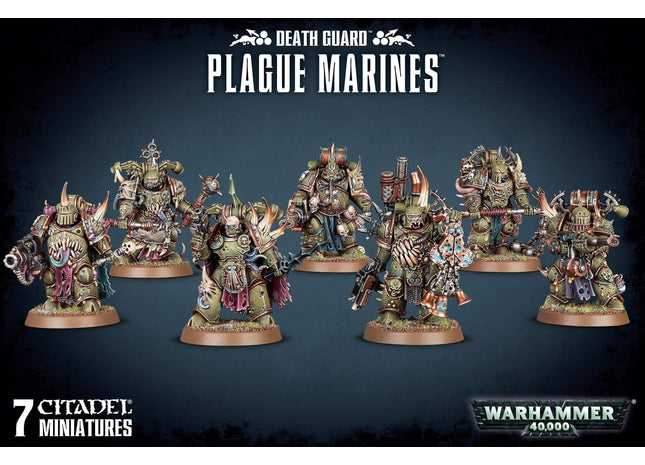 Warhammer 40K: Death Guard - Plague Marines