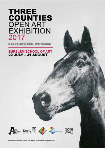 Three Counties Open Art Exhibition 2017 flyttar till Burslem School of Art