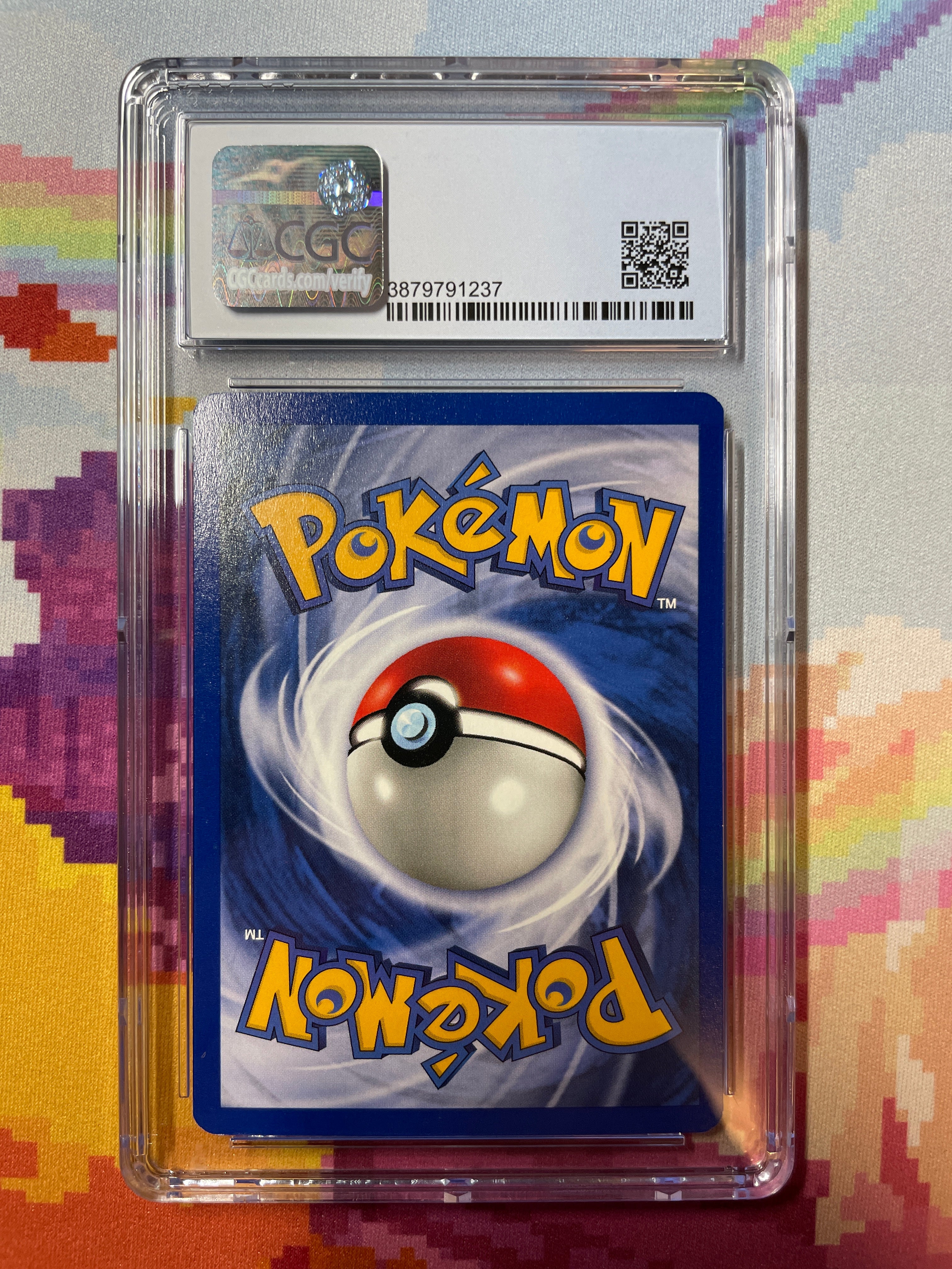2000 Pokémon Team Rocket 1st Edition Voltorb 69/82 CGC 9 Mint