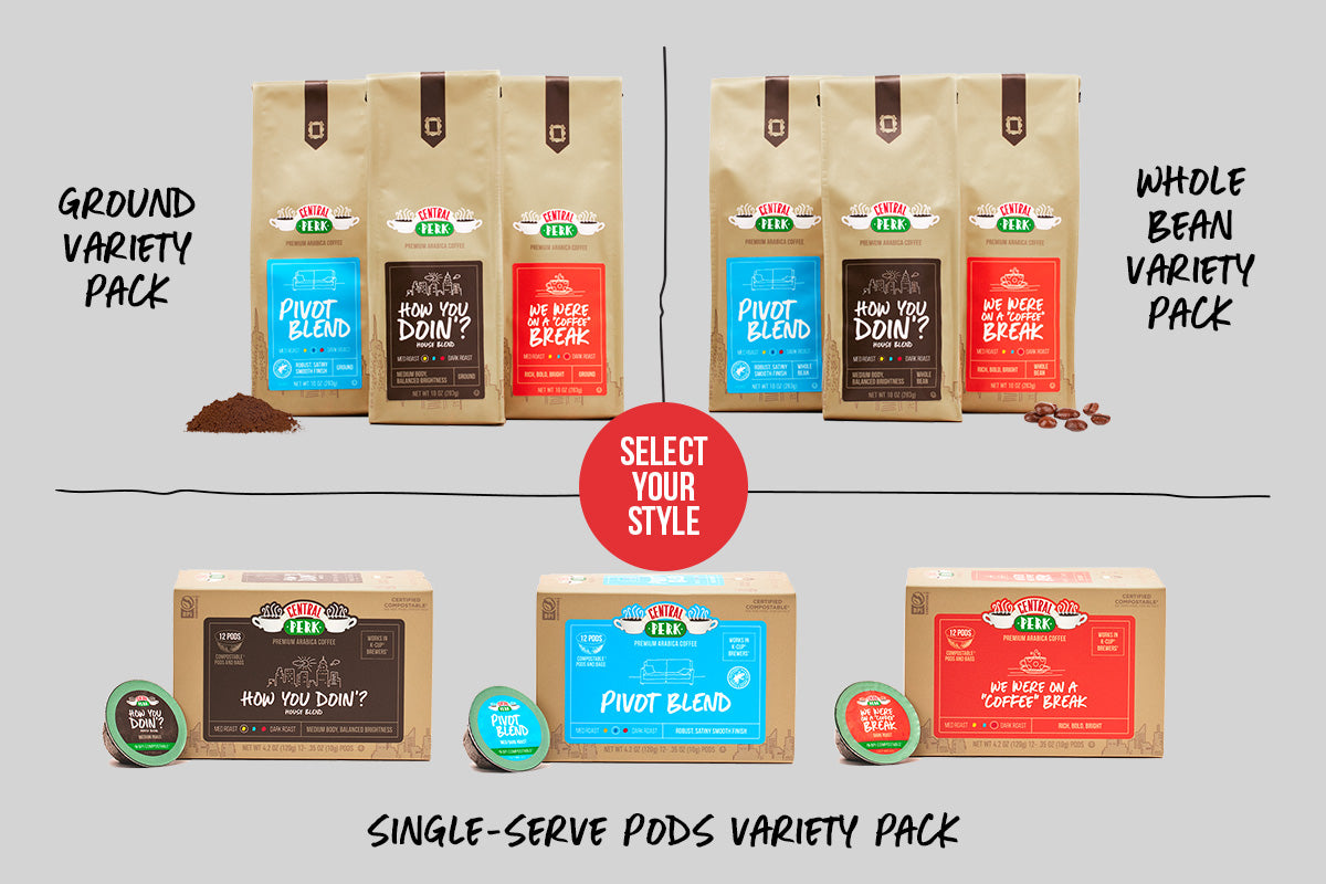 Coffee pod variety packs, coffee pod boxes, single serve coffee pod variety packs,  best k cup subscription box, single coffee pods