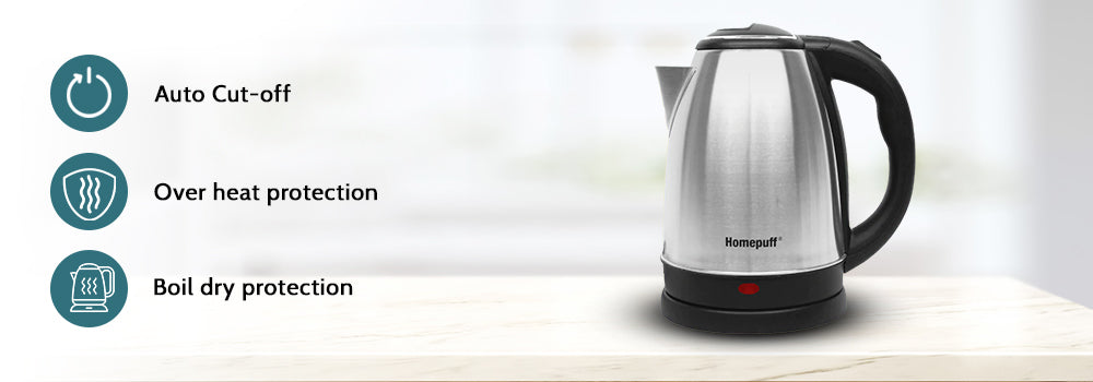 Features of electric kettle