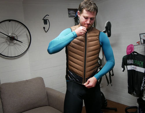 Santic Beyond Double-Face Cycling Down Gilet