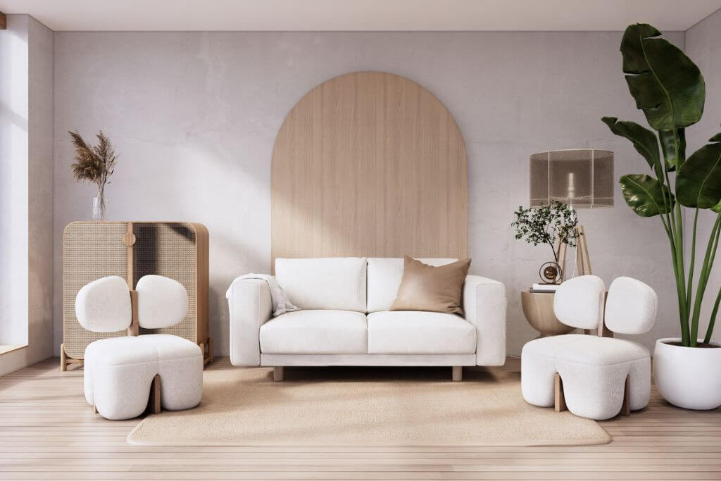 Minimal style living room