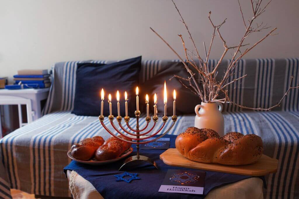 Hanukah home decoration