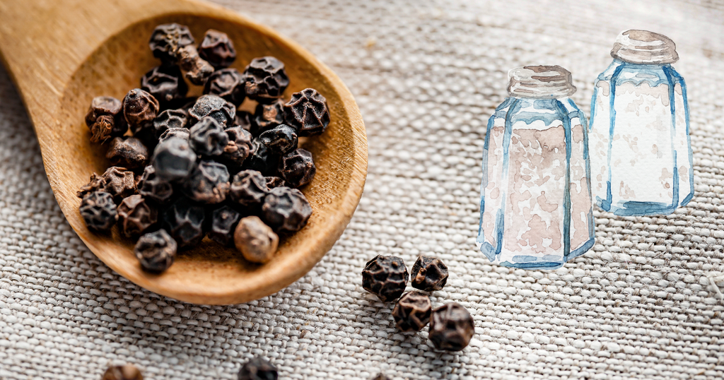 whole peppercorns