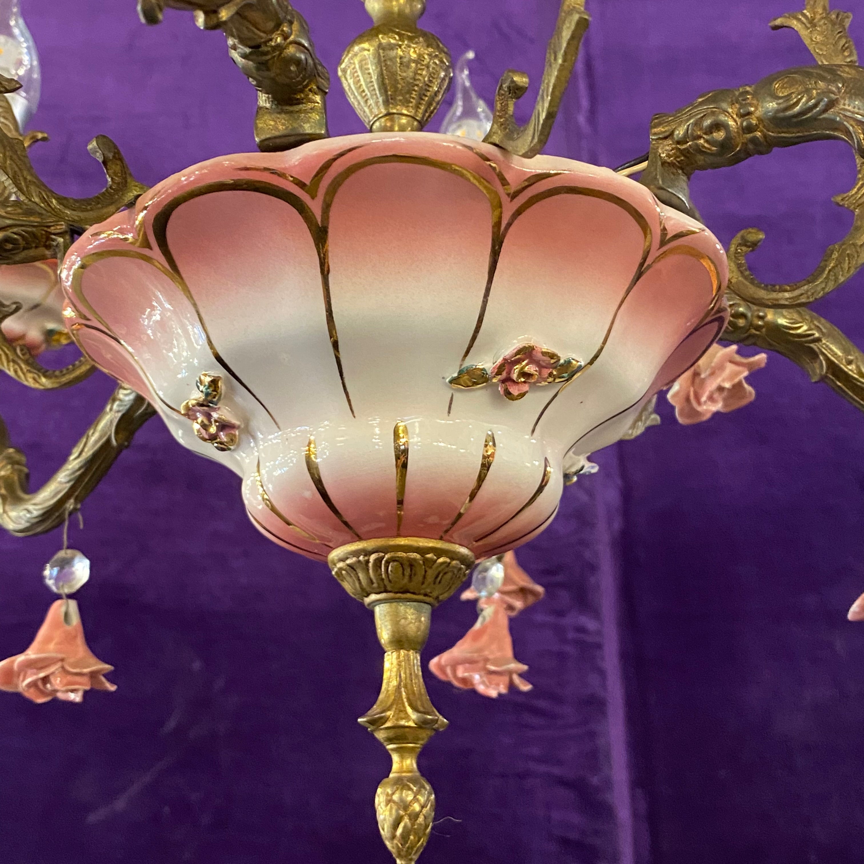 porcelain chandelier