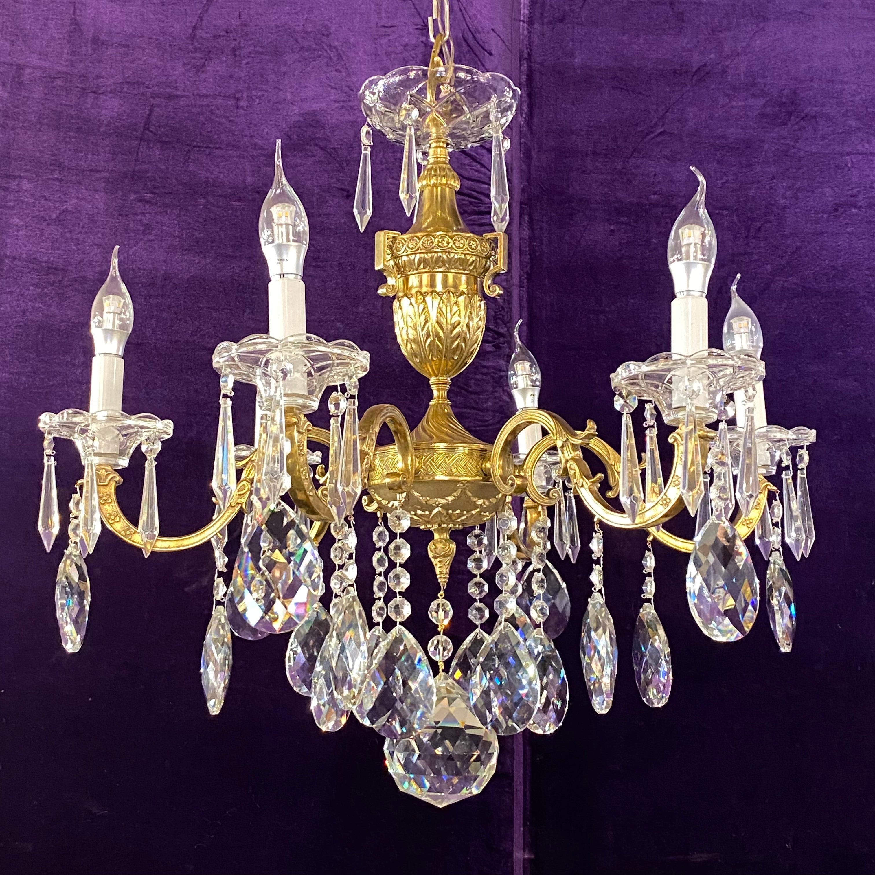 classic gold chandelier