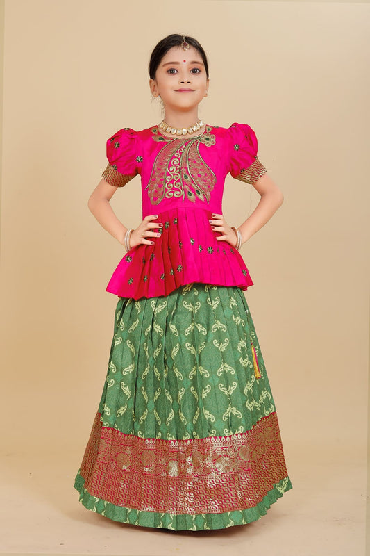 South Indian Lehenga Choli For Women