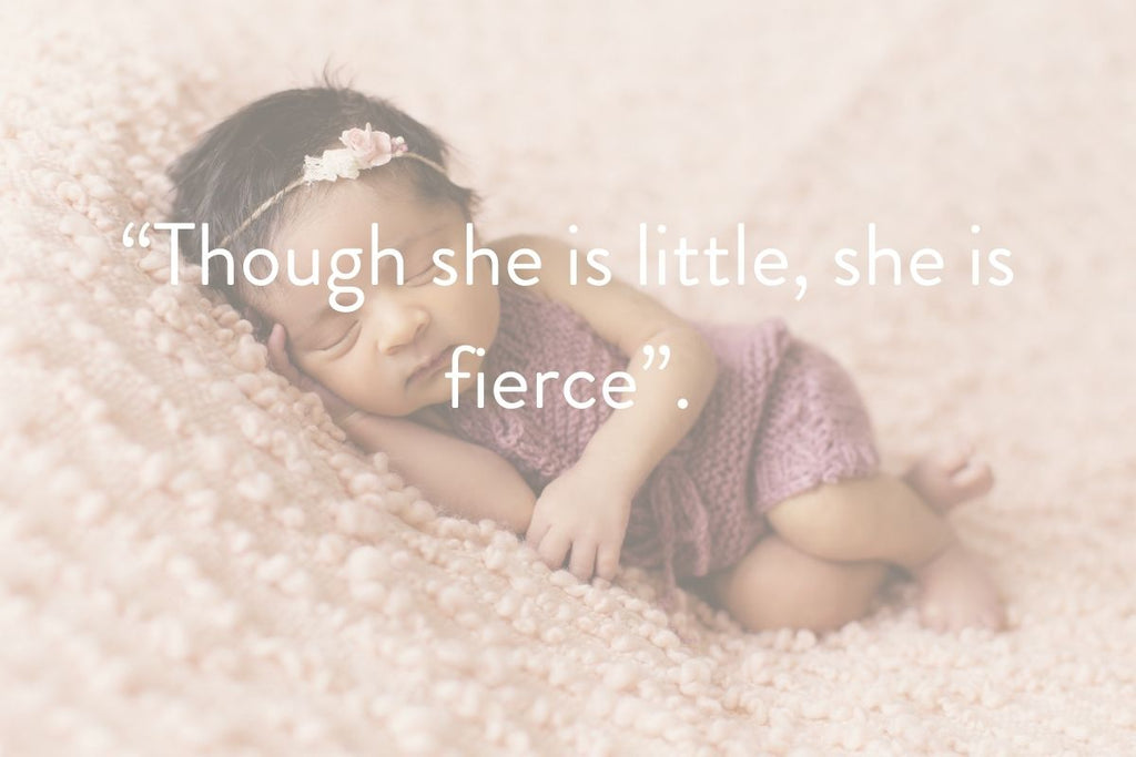 baby girl quote