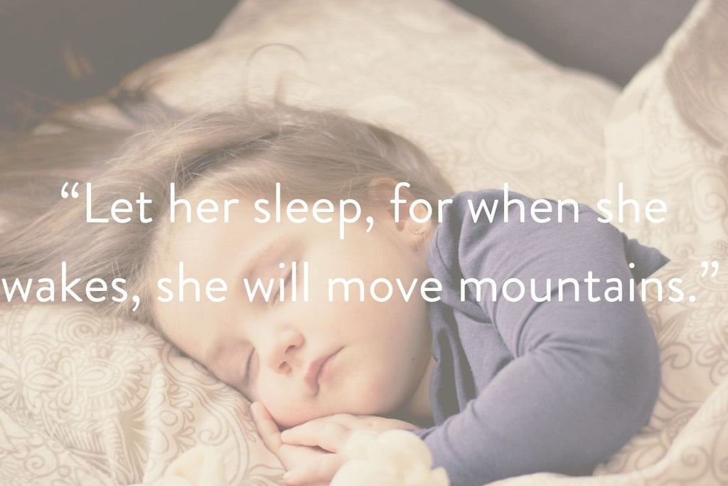 baby sleep quote