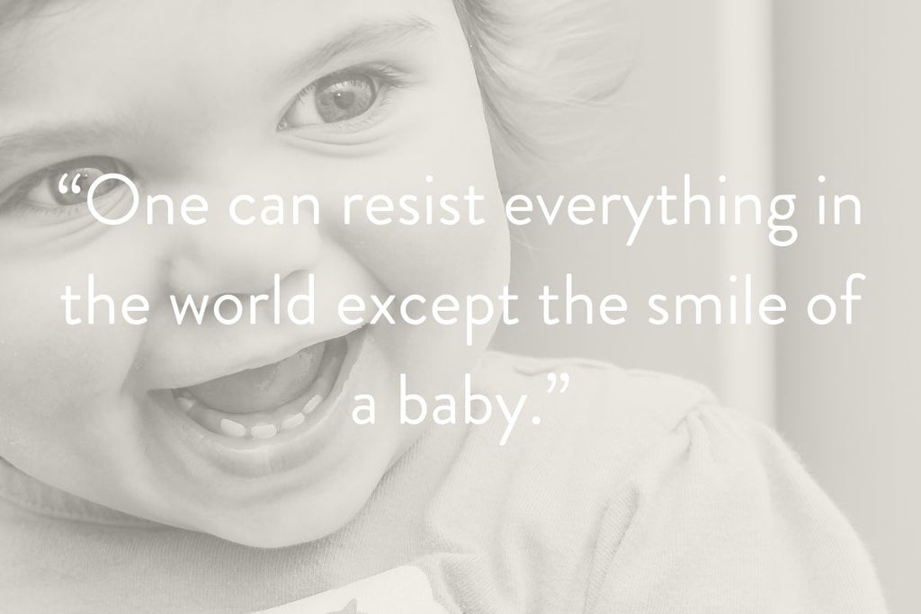 baby smile quote