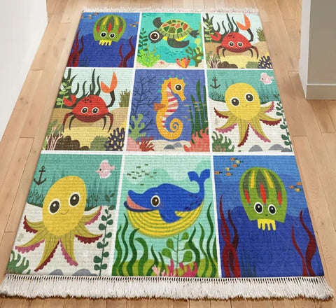 sea life rug