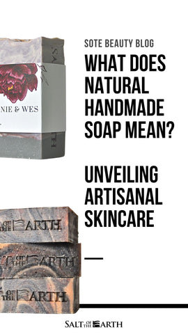 What is handmade soap and what does it mean?