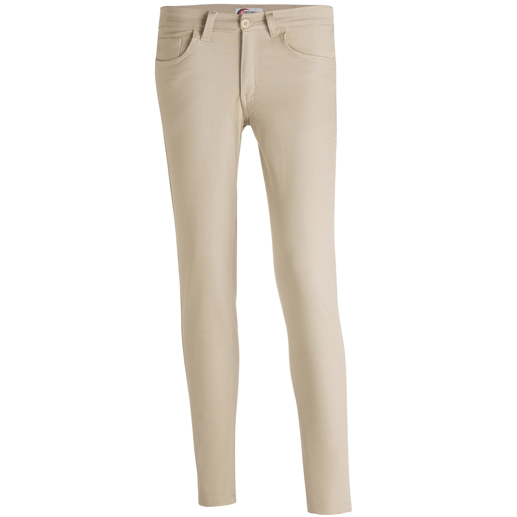 Juniors Skinny Stretch PANTS - Khaki