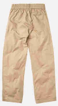 Unisex Pull On Pants - Khaki