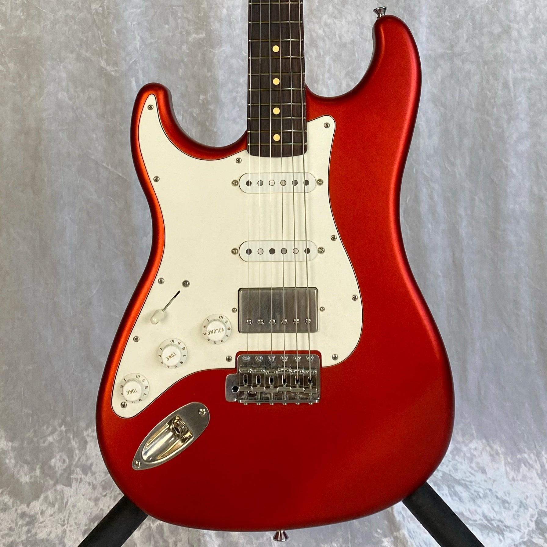 Lefty LSL Instruments Saticoy One HSS Candy Apple Red Metallic Rosewood Fingerboard