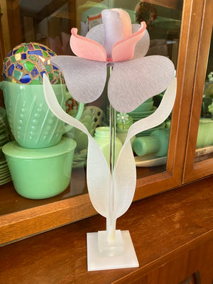 Acrylic Flower Piece - Not Fresh Flowers